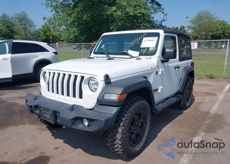 2022 Jeep Wrangler Sport 4X4 z USA, uszkodzony, nr VIN 1C4GJXAG5NW257465